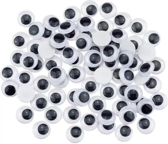 Ruchome oczka 12mm, 80 sztuk - tantis.pl