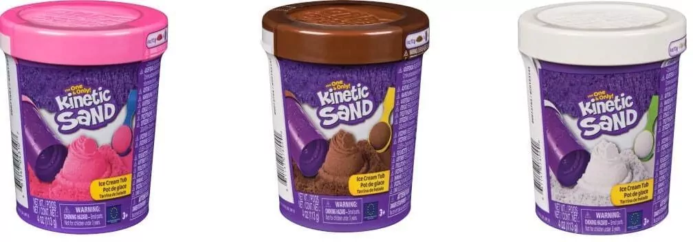 Kinetic Sand - Lodowa tuba mix - tantis.pl