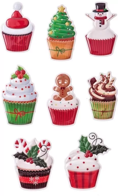 Naklejki. Puffy muffinki - tantis.pl