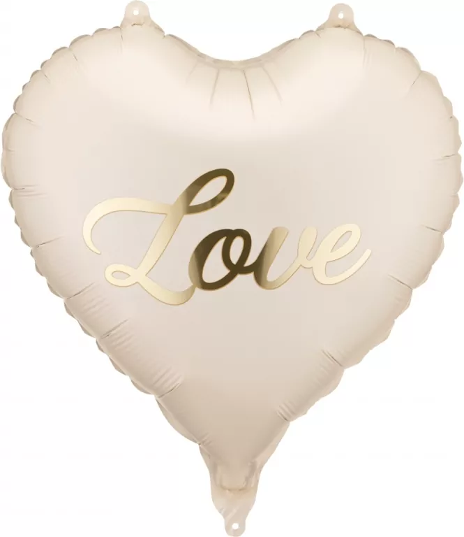 Balon foliowy serce Love 45cm - tantis.pl