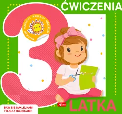 Ćwiczenia 3-latka z naklejkami