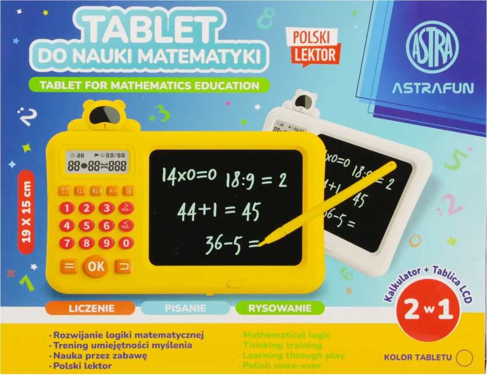 Tablet do nauki matematyki ASTRA - tantis.pl