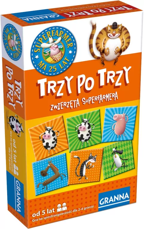 Trzy po trzy Zwierzęta Superfarmera - tantis.pl
