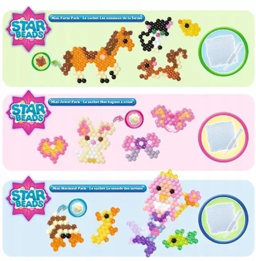 AQUABEADS, Mały zestaw kreatywny. Koraliki do zabaw kreatywnych - tantis.pl