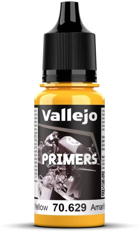 Vallejo: 70.629 - Primers - Sun Yellow (18 ml) - tantis.pl