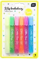 Klej do dekoracji brokatowy 6kol neon - tantis.pl