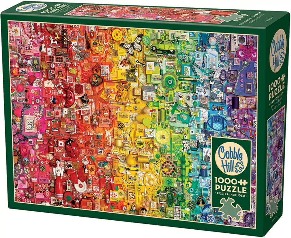 Puzzle 1000 Wszystkie kolory tęczy - tantis.pl