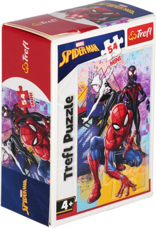PUZZLE 54EL TREFL MINI SPIDERMAN MIX4 PUD240 - tantis.pl
