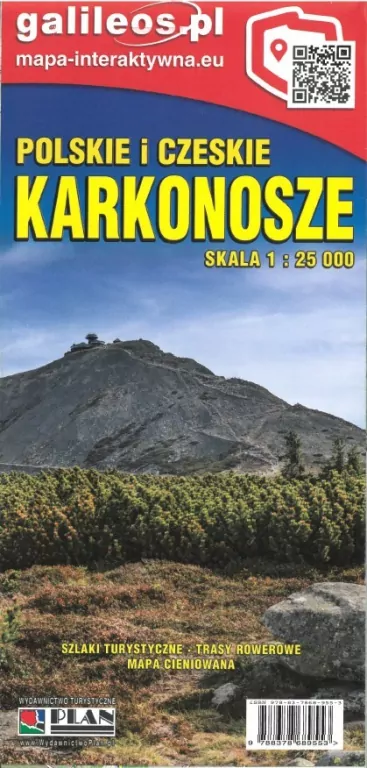 Mapa - Karkonosze Polskie i Czeskie 1:25 000 - tantis.pl