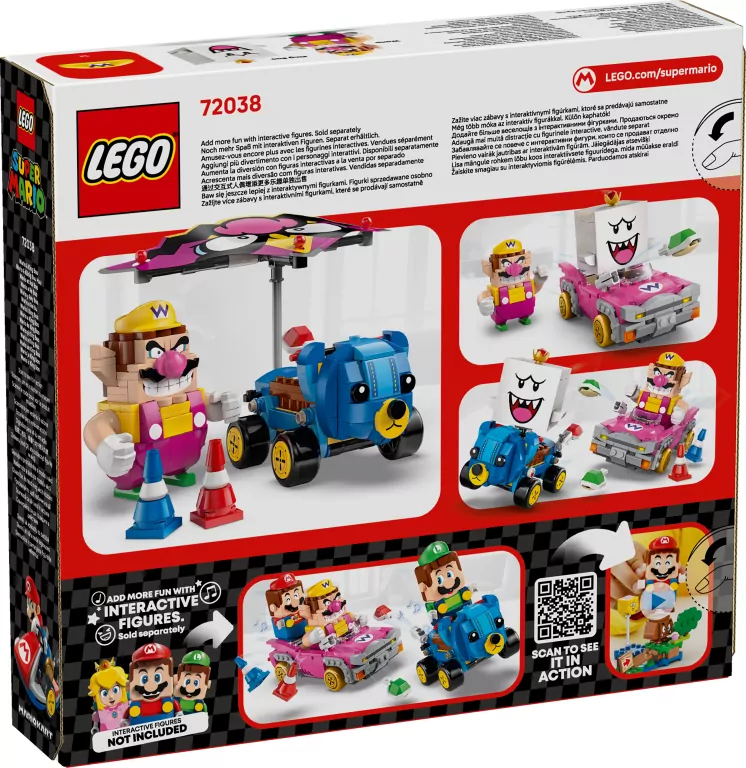 LEGO® Mario Kart™ — Wario i King Boo 72038 - tantis.pl
