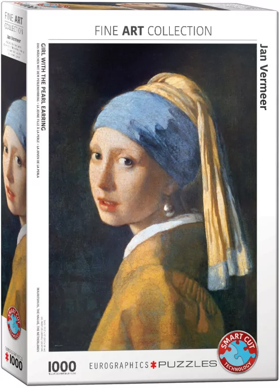 Puzzle 1000. Dziewczyna z perłą 6000-5158 - tantis.pl