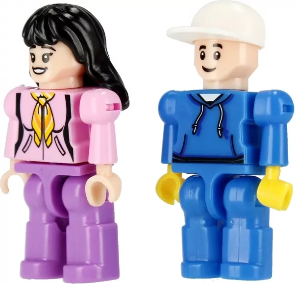 Klocki konstrukcyjne 242 elementów City Bus - tantis.pl