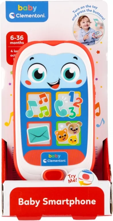 Clementoni. Smartfon dotykowy - tantis.pl