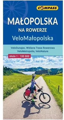 Mapa - Małopolska na rowerze 1:100 00 - tantis.pl