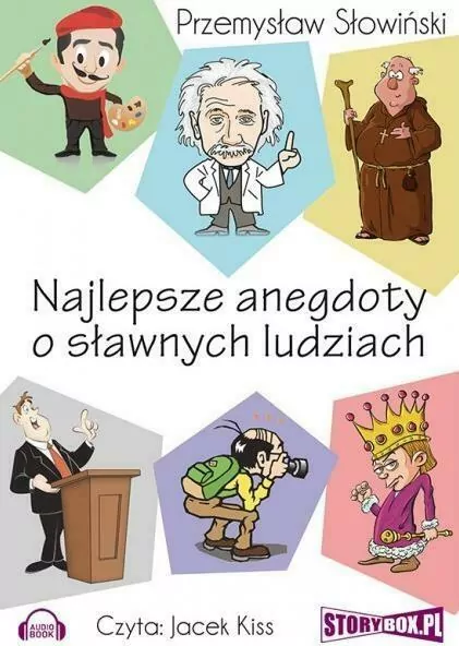 Najlepsze anegdoty o sławnych ludziach. Audiobook - tantis.pl