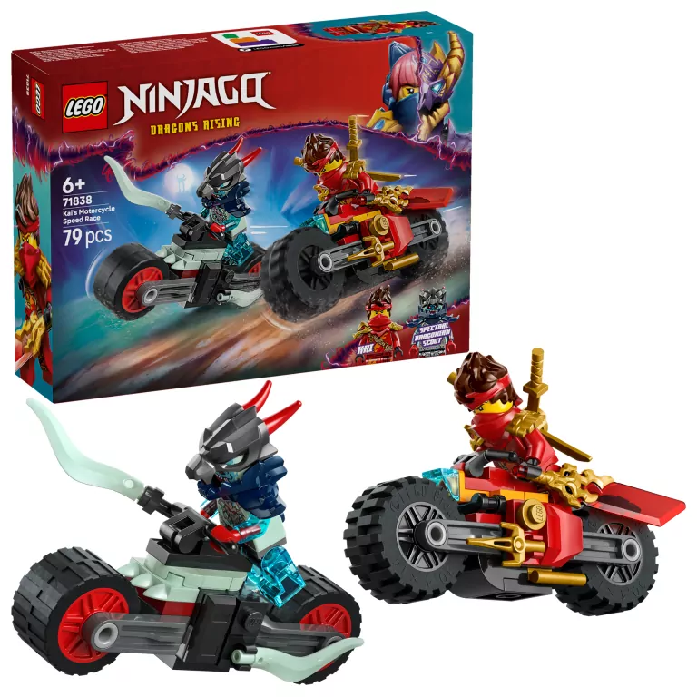 LEGO® Wyścig motocyklowy Kaia 71838 - tantis.pl