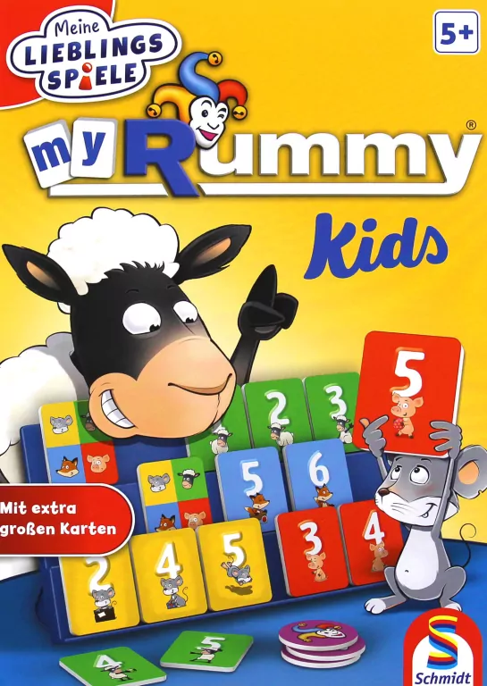 Gra Rummy Kids wersja dla dzieci - tantis.pl