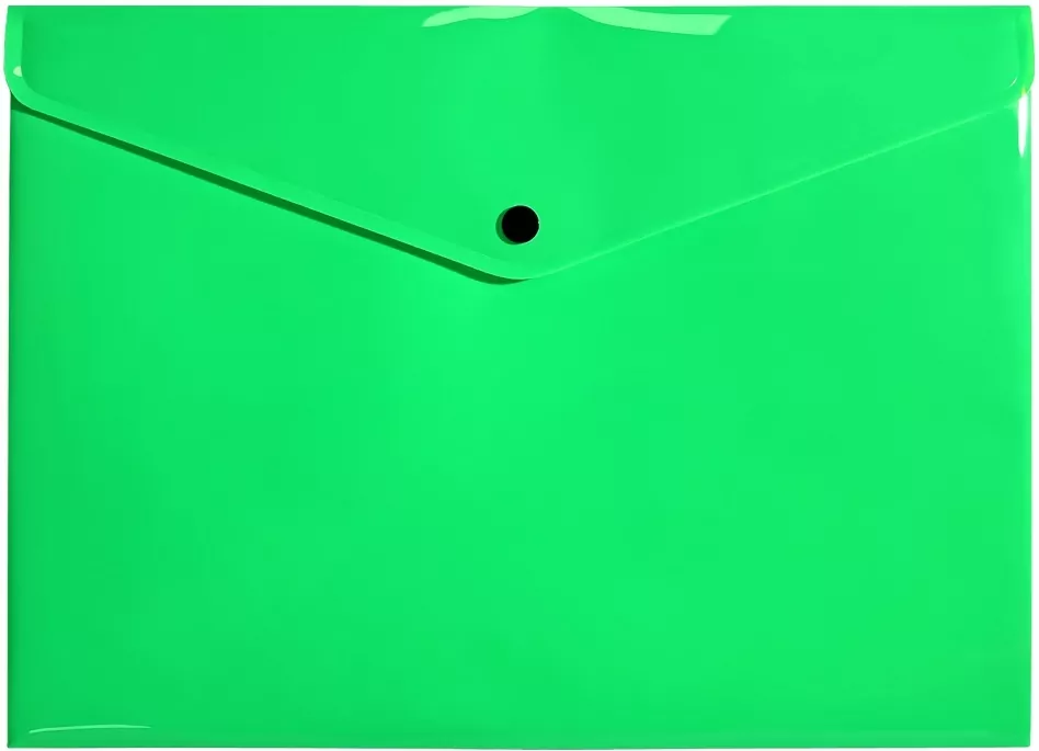 Teczka koperta A4 PP neon zielona - tantis.pl