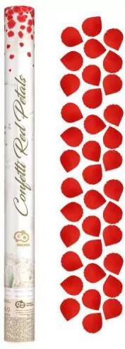 Konfetti pneumatyczne tekstylne płatki róż czerw. - tantis.pl