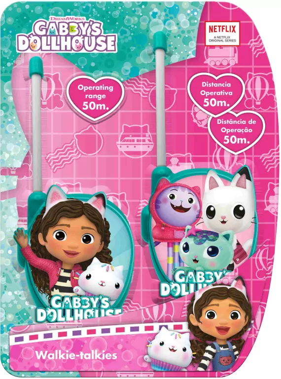 Walkie Talkie 3D Gabby's Dollhouse - tantis.pl