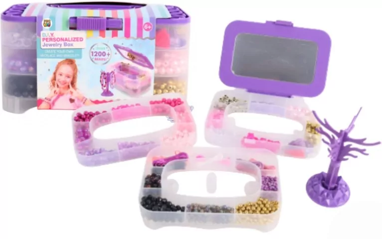 Zestaw koralików w szkatułce - tantis.pl