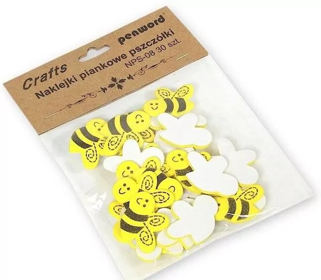 Dekoracja piankowa pszczółki 35x25mm - tantis.pl