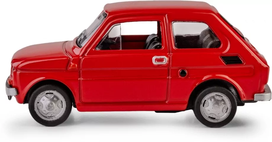 Kolekcja PRL Fiat 126p, czerwony - tantis.pl