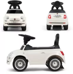 Jeździk Pojazd Fiat 500 różowy Milly Mally