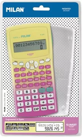 Kalkulator naukowy M240. Sunset żółto różowy - tantis.pl