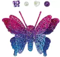 Kryształki samoprzylepne motyl 3D 75x60mm 82szt - tantis.pl