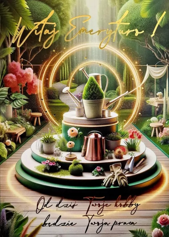 Karnet Emerytura ogród 3K - tantis.pl