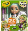 Lalka Colour'n'Style Friends Jade CRAYOLA - tantis.pl