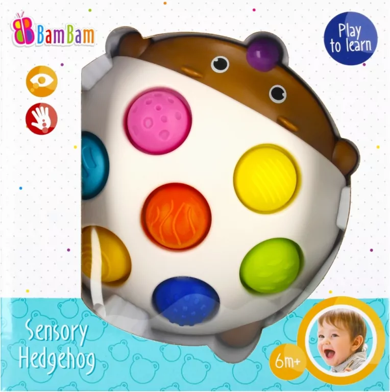 Zabawka sensoryczna jeżyk - tantis.pl