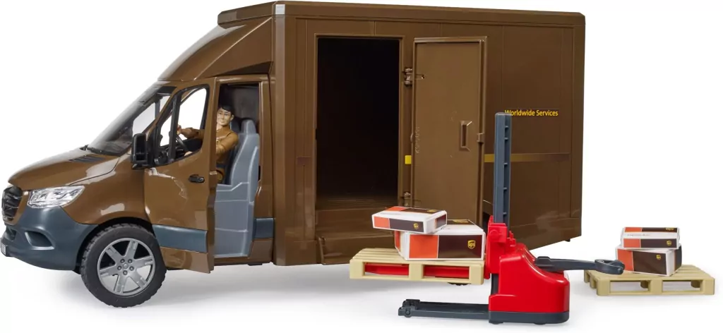 Mercedes Sprinter UPS z kierowcą i akcesoriami - tantis.pl