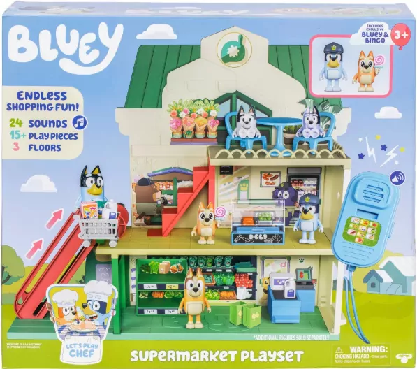 Bluey Zestaw Supermarket - tantis.pl
