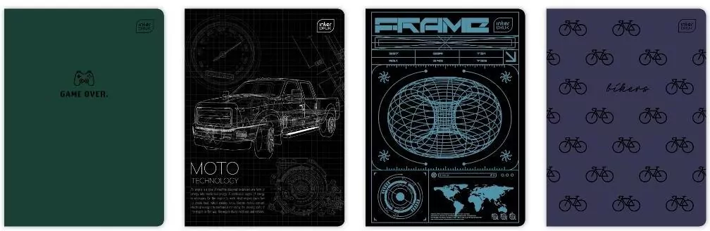 Zeszyt A5/60K linia. UV Trends Boys - tantis.pl