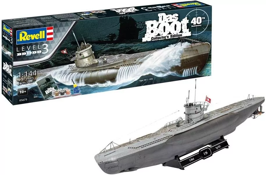 Zestaw modelarski upominkowy Movie Set Das Boot - tantis.pl