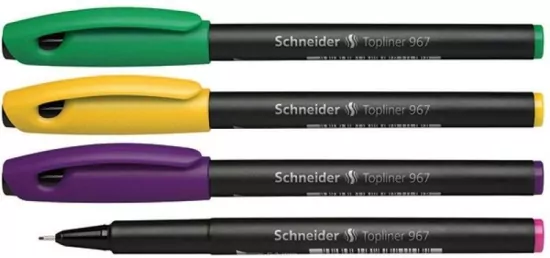 Zestaw cienkopisów Topliner 967 0,4mm 4 kolory