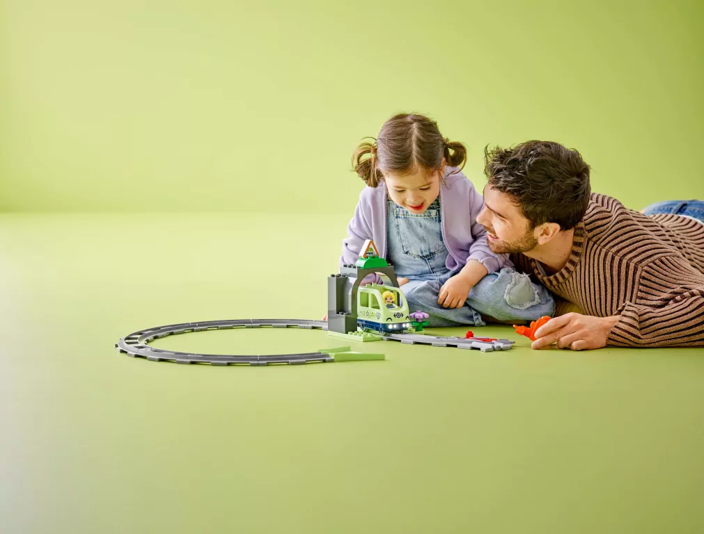 LEGO® Duplo. Tunel i tory kolejowe — zestaw rozszerzający 10425 - tantis.pl