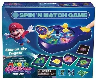 Super Mario Galaxy Movie Spin'n Match Game - tantis.pl