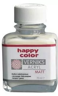 Matt. Werniks akrylowy, przeźroczysty 75 ml - tantis.pl