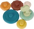 Piramidka edukacyjna pastel mix BAM BAM - tantis.pl