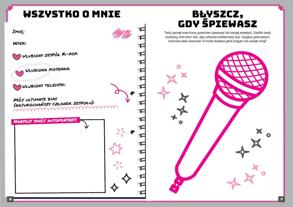 K-POP FAN Księga wyzwań - tantis.pl