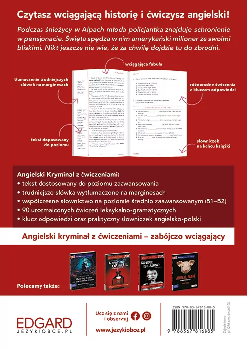 No Place to Go / W potrzasku. Angielski. Kryminał z ćwiczeniami - tantis.pl