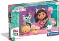 Puzzle 104 Super Color. Gabbys Dollhouse - tantis.pl