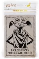Harry Potter Tabliczka metalowa A5 Zgredek - tantis.pl
