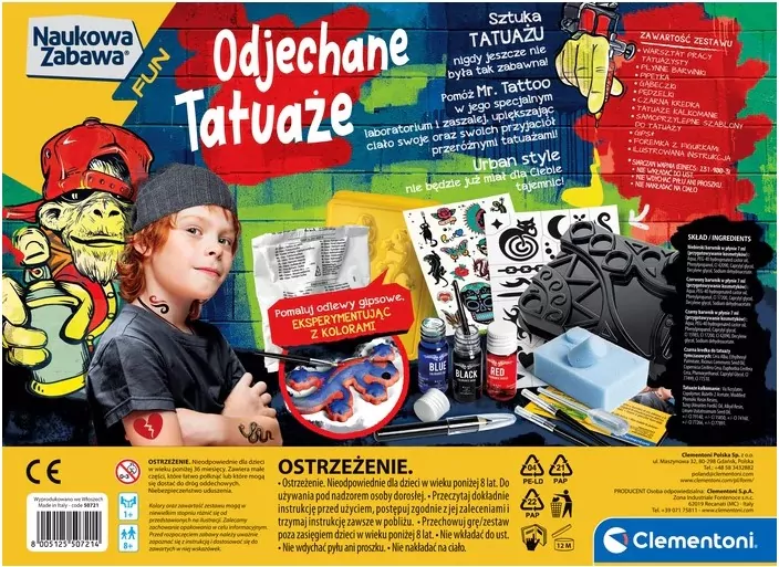 Odjechane tatuaże. Naukowa zabawa - tantis.pl