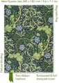 Notatnik quatro linia TW Wodorosty William Morris - tantis.pl