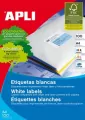 Etykiety uniwersalne prostokątne białe 105x74mm - tantis.pl