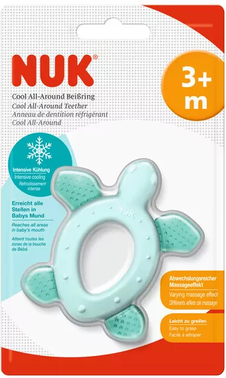 NUK. Gryzak wodny. Żółwik - tantis.pl